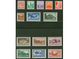 1934, 3 Rp.-1.50 Fr., postfrisch, einwandfrei