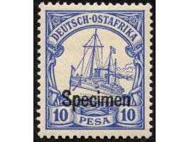 1901, Kaiseryacht o. Wz. 10 P. violettultramarin, mit Aufdruck “Specimen”, postfrisch, tadellos, sign. Pauligk BPP