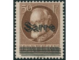 1920, Ludwig 50 Pfg., mit Doppelaufdruck, postfrisch, tadellos, sign. Barbe sowie Fotoattest Bernhard BPP (2026)