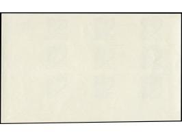 1969, Inauguration of Philatelic Service, imperf. plate proof of the central vignette only, in black on gummed paper, corner 