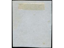 1853, 3 Pf mattlilarosa, Einzelmarke auf Briefstück, sauber gestempelt mit blauem K2 "NORDEN"