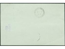 1931, Iceland Return Flight, 1 kr. brown/blue and 30 a. red/green tied on registered postcard from REYKJAVIK, 30.VI.31, via F