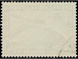 1930, Südamerikafahrt &nbsp;4 RM. schwarzbraun mit seltener Abart "BLITZ NEBEN ADLER", mit liegendem Wasserzeichen, sauberer 