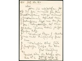 1940, Vier Bildganzsachen Frankreich Paris je mit Deutscher Feldpost 23.9.-27.9.40 befördert. Alle rs. mit umfangr. Text und 