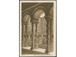 1933, Italienfahrt, Rückfahrt italienische Post, Karte ab Rom nach Wien mit 3 L. Zeppelin in MiF, die gesamte Frankatur mit Z