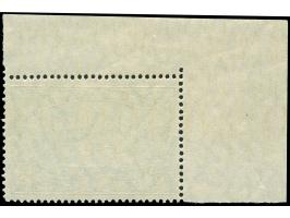 1905/20, Kaiseryacht 2 R dunkelsmaragdgrün, linke obere Bogenecke mit Plattenfehler Feld 1 "Retusche in der Wolke ", unsignie