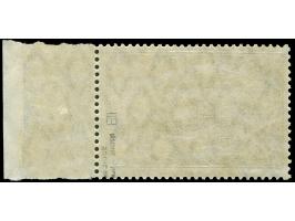 1905, Kriegsdruck 1½ $ schwarzviolettgrau vom rechten Bogenrand, gezähnt 25:17, postfrisch, signiert Bothe und Jäschke-L. BPP