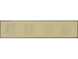 1924/25, Exposition internationale des arts décoratifs et industriels modernes à Paris: blue essai on small gummed sheet comb