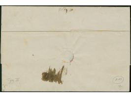 1852, Entire letter cancelled "ALEXANDRIE EGYPTE 22/AVRIL/52" and handstamped “20” (decimes) for taxe to Marseille. 'NAZZIO &