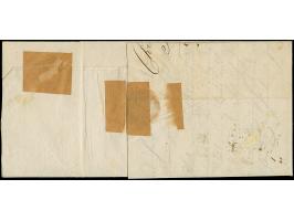 1825, partially paid whole letter dated "Christiania 11 Oct 1825" to Bordeaux, endorsed "Franco Hamburg", transit stamped SUE