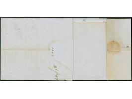 1842, Folded envelope with content written in St. Petersburg 19.3.1842, forwarded by agent “J.C. Jacoby &amp; Suse”, on front