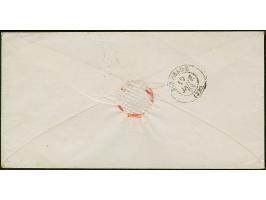 1862, Folded envelope cancelled "CONF. ARGENTINE SAINTONGE 14 DEC 62" oct. ds. and adjacent cds. "BRESIL BORDEAUX 18 JANV. 63