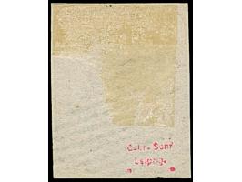 1852, 15 Cts. Rayon III., farbfrisch und vollrandig, entwertet mit schwarzer eidgenössischer Raute, einwandfrei, signiert Geb