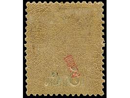 1901, 5 c. on 50 c. rose, unused, variety ‘missing line over old value’, fine (Ceres 53B)
