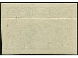 1917, Vienna printing 2 pa. greenish-blue without overprint, imperf, attractive variety, mint never hinged, horizontal crease
