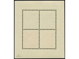 1934, NABA-Block, postfrisch, einwandfrei. Signiert Schaadt mit Kurzbefund