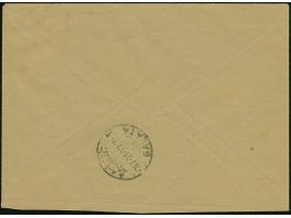 1921, Notarial Fiscal surcharged 5 Pia. carmine, single tied to cover by 'TREBIZONDE 3- 5.3.21' cds., to Istanbul with arriva