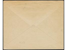 1908, 20 pa. postal stationery envelope, clear cancelled CONS PLE GALATA 21.OCT.1908, used unclosed with ‘imprimes’ rate to H
