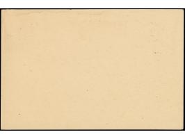 1922, Grand National Assembly postal stationery card 2 krs. brown, inverted surcharge in black-violet, unused, very fine and 