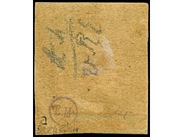 1859, 20 gr. grey-slate, unused, good margins all round, toned gum, otherwise fine. Signed G. Bühler
