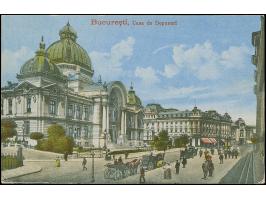 1918, "K.u.k. ETAPPENPOSTAMT 346" auf Feldpostkarte mit B.S. 'Militär-Verwaltung in Rumänien' von Bukarest nach Wien. Karte m