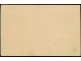 1907, 5/5 Pfg mit Stempel YAP KAROLINEN 28/06/07 nach Frankfurt, innen Grußtext, komplett mit anhängendem Antwortteil, Ankunf