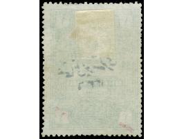 1920, Religious Tribunals Fiscal 1 pia. emerald, light cancelled, good perforations for this issue, no cuts, fine and attract