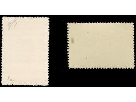 1946, ‘Polish Victories in Italy’, 2 z. chocolate brown (colour variety), thin paper, without gum as issued and 55 gr. blue o