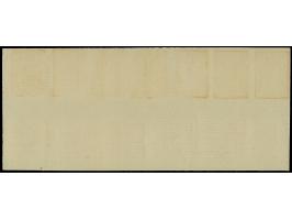 1904, 5 r. – 500 r., all with handstamp "ULTRAMAR" on piece of record sheet