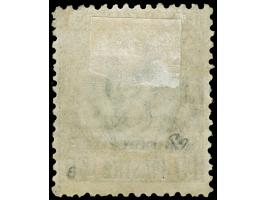 1909, GERUSALEMME 40 pia. on 10 l. rose olive, clear cancelled in good quality, signed Diena. (Sassone 1.600,- €)
