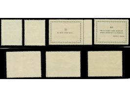 1944, Rotes Kreuz 0,15+0,85 RM.- 0,50+2 RM., farbfrisch, postfrisch, 0.50 + 2 RM. unten mit verkürztem Zahn und kleinem Fleck