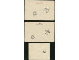 1916, Crescent and Five pointed Star overprints on 11 covers, all registered and censored to Germany, Swiss and Austria, many