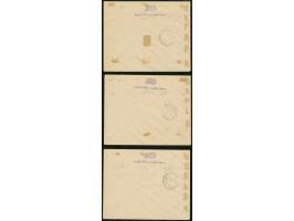 1916, Crescent and Five pointed Star overprints on 11 covers, all registered and censored to Germany, Swiss and Austria, many