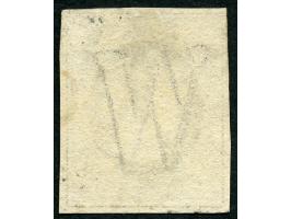 1852, 10 c. grey-black, thick paper, clear to good margins, cancelled by Losanges de Ettelbruck, fine.
