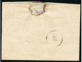 1860, 10 c. blue, clear to large margins, showing part of neighbours stamp at top, tied by target with adjacent "WEISWAMPACH 