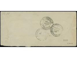 1897, Free of charge military envelope handstamped with "SITIA 20.Aout.97" cds, together with clean "8e Régiment d'Infanterie