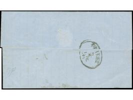1871, Entire folded letter, dateline "Arta 13.Aug.1871", franked with 10 sld. 1867, tied with "PREVESA 26/8" cds., sent to "T