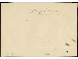1903, "POLYGROS 3.9.903" excellent strike, tying a revenue stamp to registration receipt, very scarce and fine.
