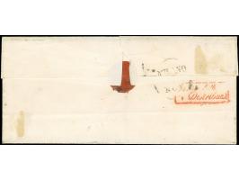 "CREMONA .. NOV.", L2 sowie L1 ohne Datum auf Handpapier 15 Centesimi, voll- bis breitrandig, auf kleiner Briefhülle nach Mai