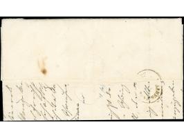 "I.R.POSTA MILIT. in I. No.1 15/7", EKr. sauber auf Handpapier 45 Centesimi, voll- bis breitrandig, auf komplettem Faltbrief 