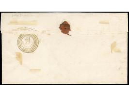 "TEOLO", L1 ohne Datum, sauber nebengesetztem auf komplettem Faltbrief mit 1864, 10 Soldi, mit EKr. "PADOVA 21/12" nach Tolme