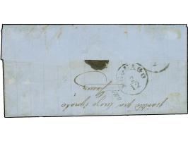 "LEGNAGO", L1 ohne Datum, sauber zusätzlich auf 1863, 5 Soldi, auf kleinem Faltbrief, ursprünglich von "PADOVA 1/12" nach Leg