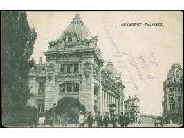 1917, ‘K.u.K. Büffel-Staffel 511’ österr.-ungarische Feldpost auf Postkarte Bukarest Zentralpost, selten, tadellos.
