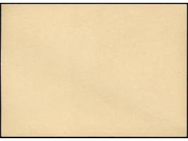 1938, unverausgabte Karte 6 Rpf mit Hakenkreuz auf 12 Gr., ungebraucht