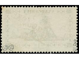 1927/30, 1 Fr. mit Aufdruck in dunkelrotkarmin, sauber gestempelt, rechte obere Ecke repariert, einige kurze Zähne, sonst ein