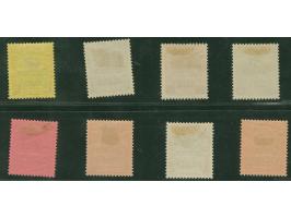 1900/04, Germania Reichspost 10 Pa.- 4 Pia. mit Aufdruck " Specimen", ungebraucht&nbsp;