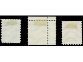 DEUTSCHE FÄLSCHUNGEN FÜR GROẞBRITANNIEN: 1944, Liquidation of Empire “BARBADOS” 1 p. und 2 p.- 2 ½ p., ohne Gummi, 2 p. mit Z