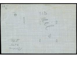 1890/1891, 2 M. dunkelrotkarmin, drei Exemplare 50 Pfg. lebhaftrötlichbraun, sowie 10 Pfg. lebhaftlilarot, sauber gestempelt 