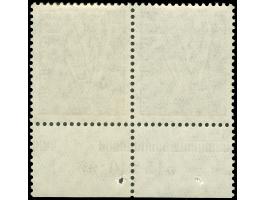 1949, Bauten 15 Pfg. im waagerechten Unterrandpaar mit HAN “515240.55 1”, postfrisch, in einwandfreier Erhaltung