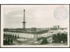1949, Goethe 20 Pfg. und Bauten 50 Pfg. mit Sonderstempel “BERLIN-CHARLOTTENBURG 27.5.50” als tarifgerechte Frankatur auf Luf